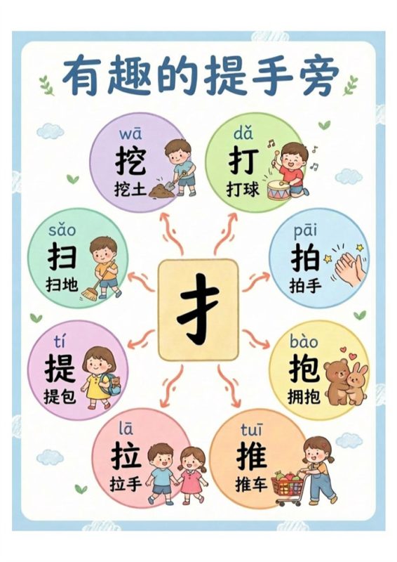 20组打包识字偏旁合集第1部分【幼小衔接高彩版】.pdf-高考之家