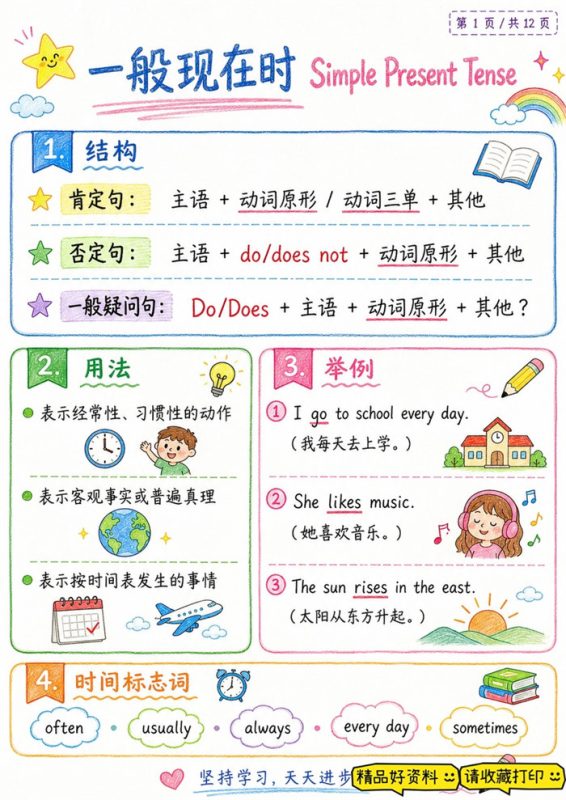【12页高彩版】分不清现在过去时,幼儿英语越学越乱.pdf-高考之家