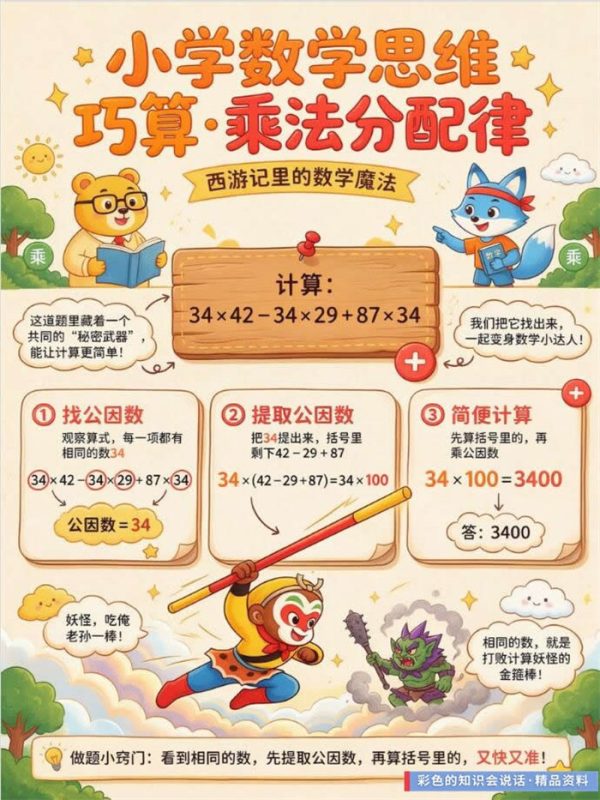 【13页高彩版】26秋小学必学思维训练13大类.pdf-高考之家